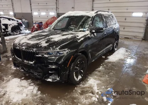2022 BMW X7 M50I из США, поврежденный, VIN 5UXCX6C01N9M34758